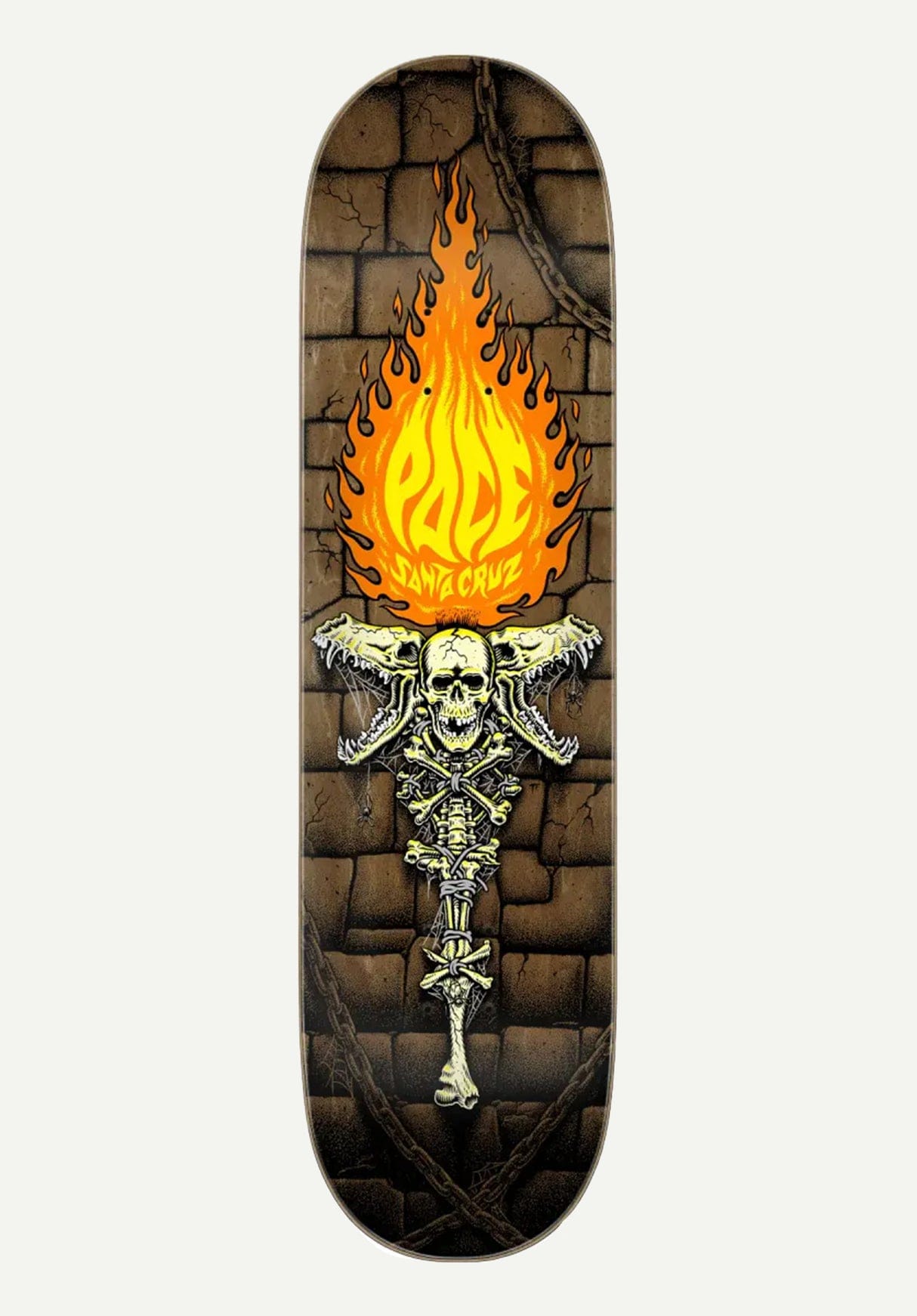 Pace Torch Santa Cruz Skateboard Deck - main product image
