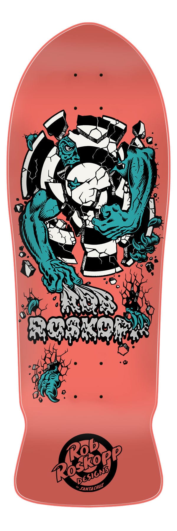 Roskopp 3 Reissue Santa Cruz Skateboard Deck - main product image