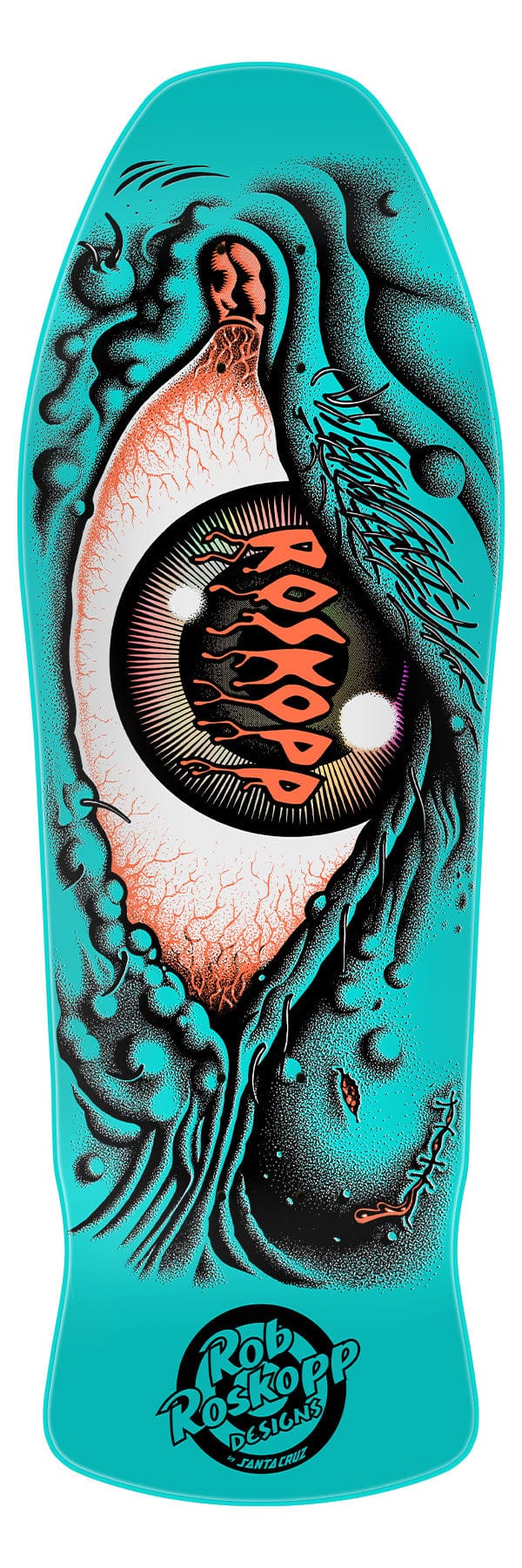 Roskopp Eye Santa Cruz Reissue Skateboard Deck - main product image