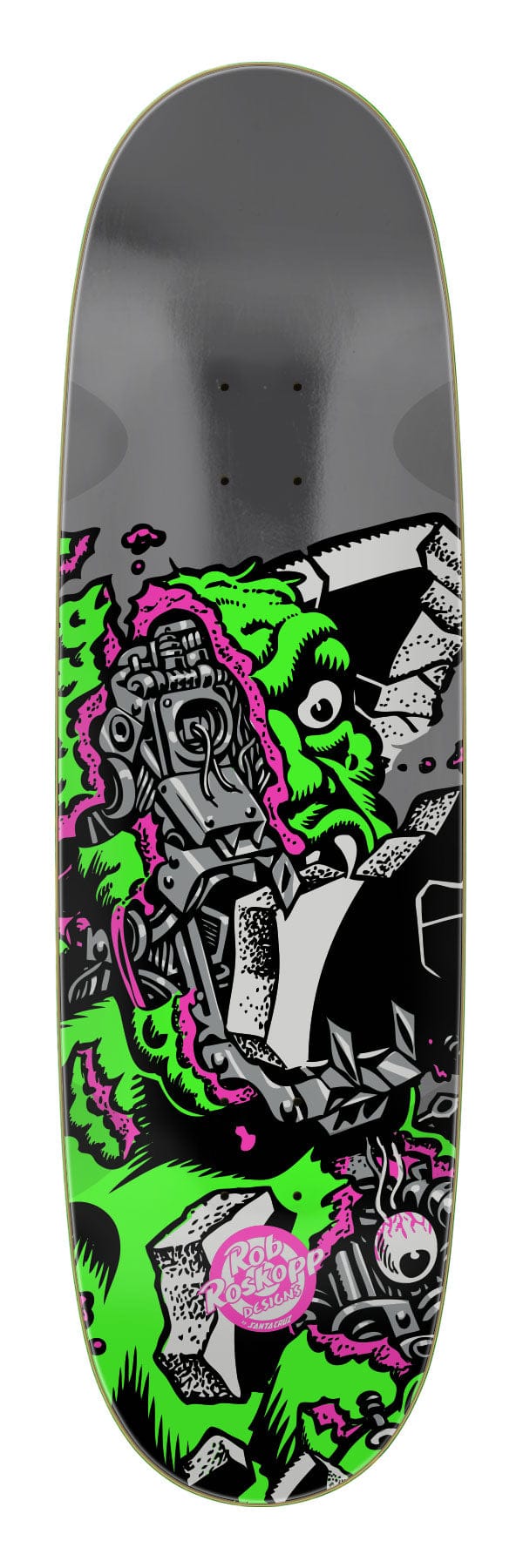 Roskopp Macro VX Santa Cruz Egg Skateboard Deck - main product image