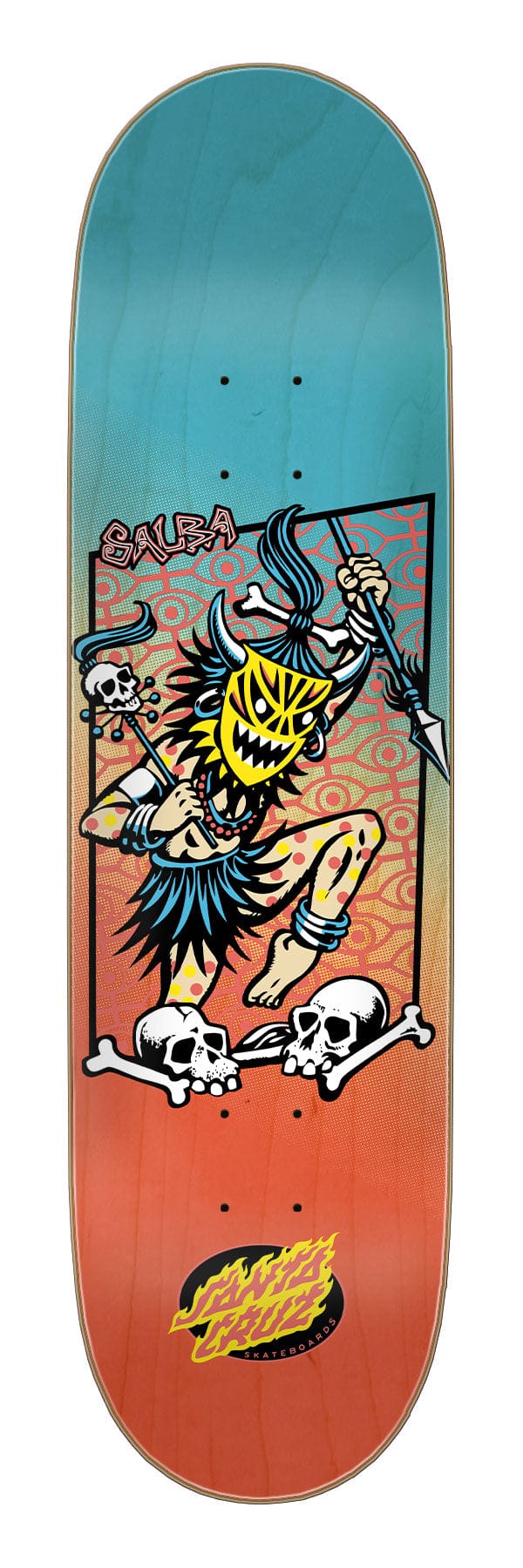 Salba Voodoo Frame Santa Cruz Skateboard Deck - main product image