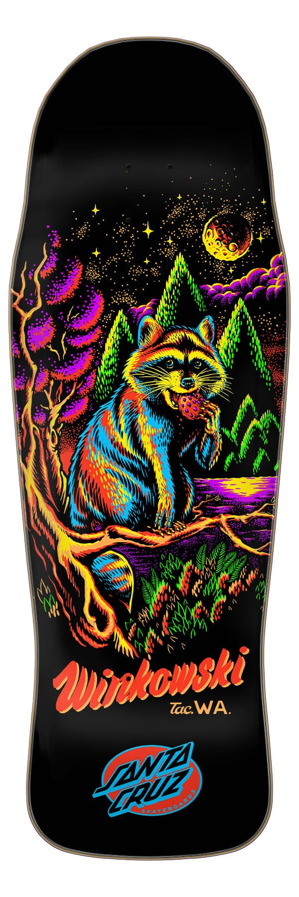 Winkowski Trash Panda Santa Cruz Skateboard Deck - main product image