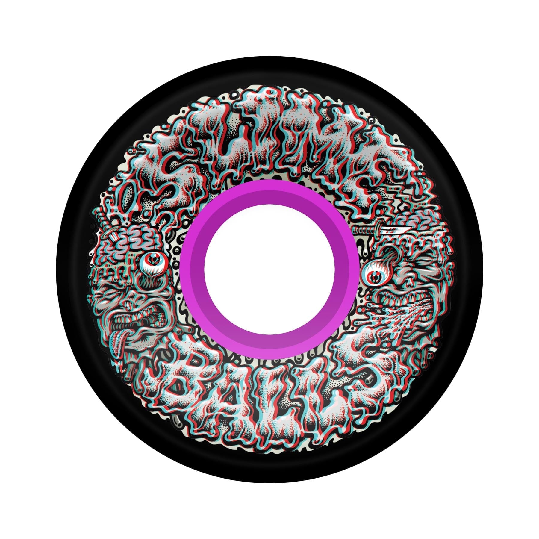 Brain Busters 3D OG Slime Skateboard Wheels - main product image