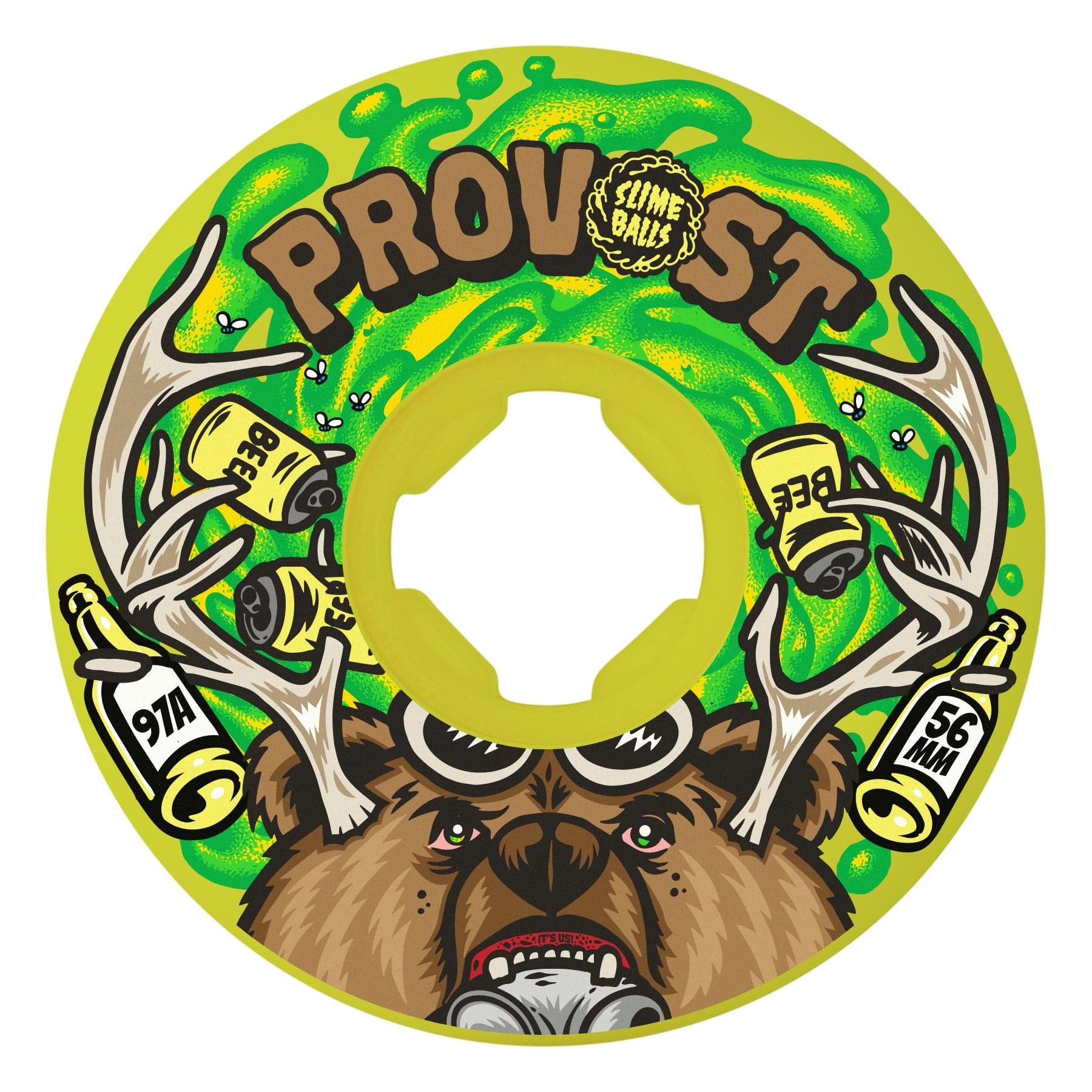 Collin Provost Beer Vomit Mini Skateboard Wheels - main product image