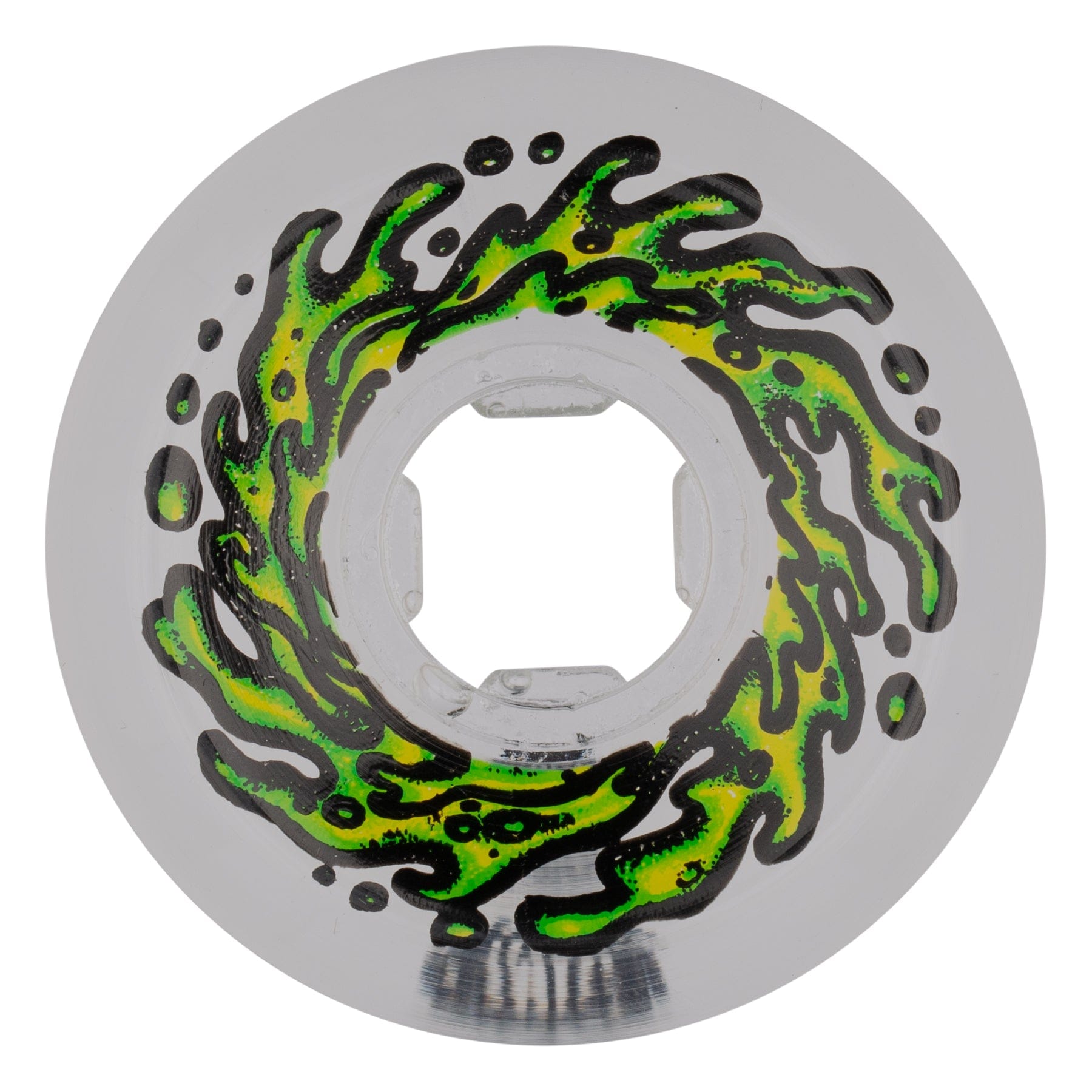 Mirror Vomits Clear Skateboard Wheels - main product image