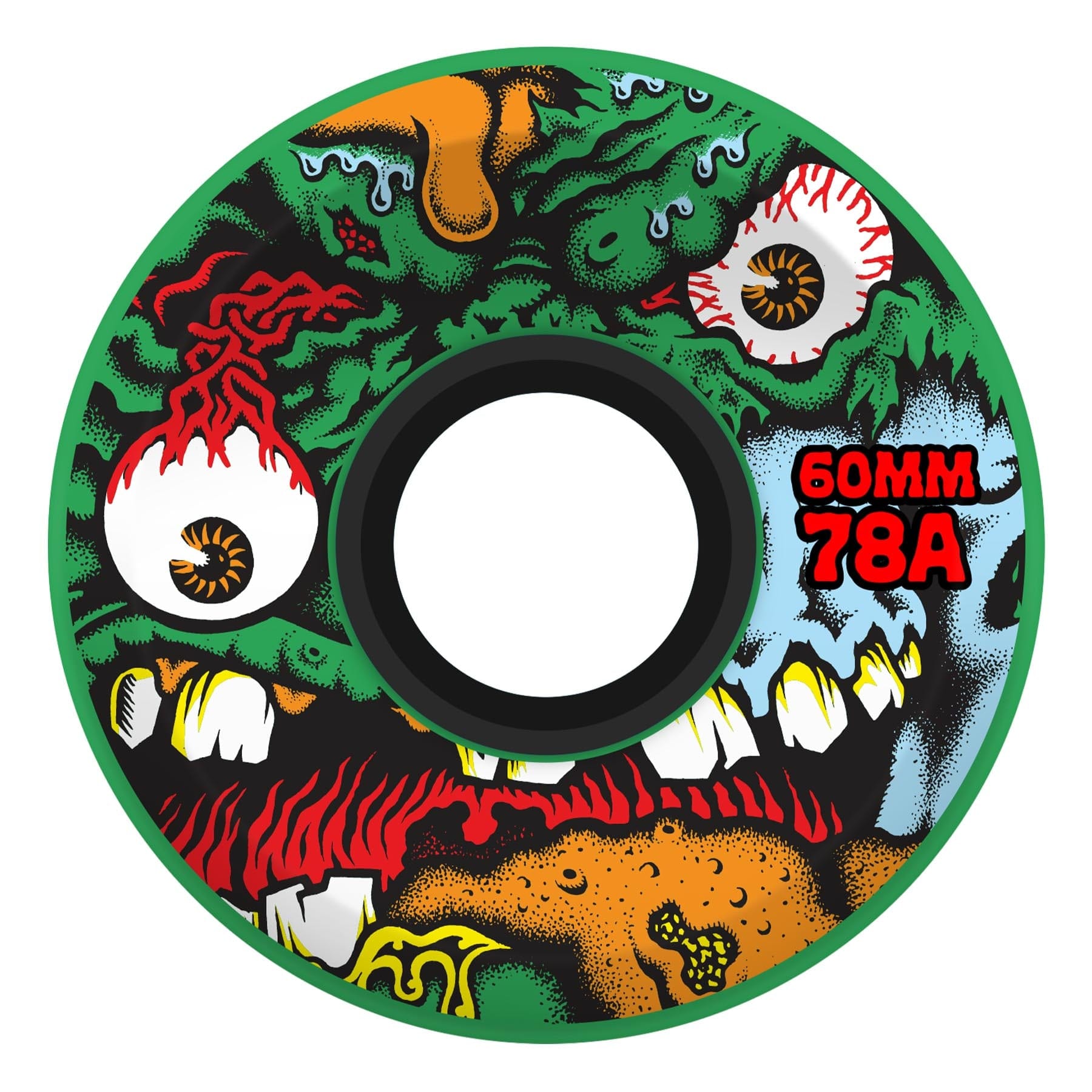 Roskopp Face Two Reissue OG Slime Skateboard Wheels - main product image