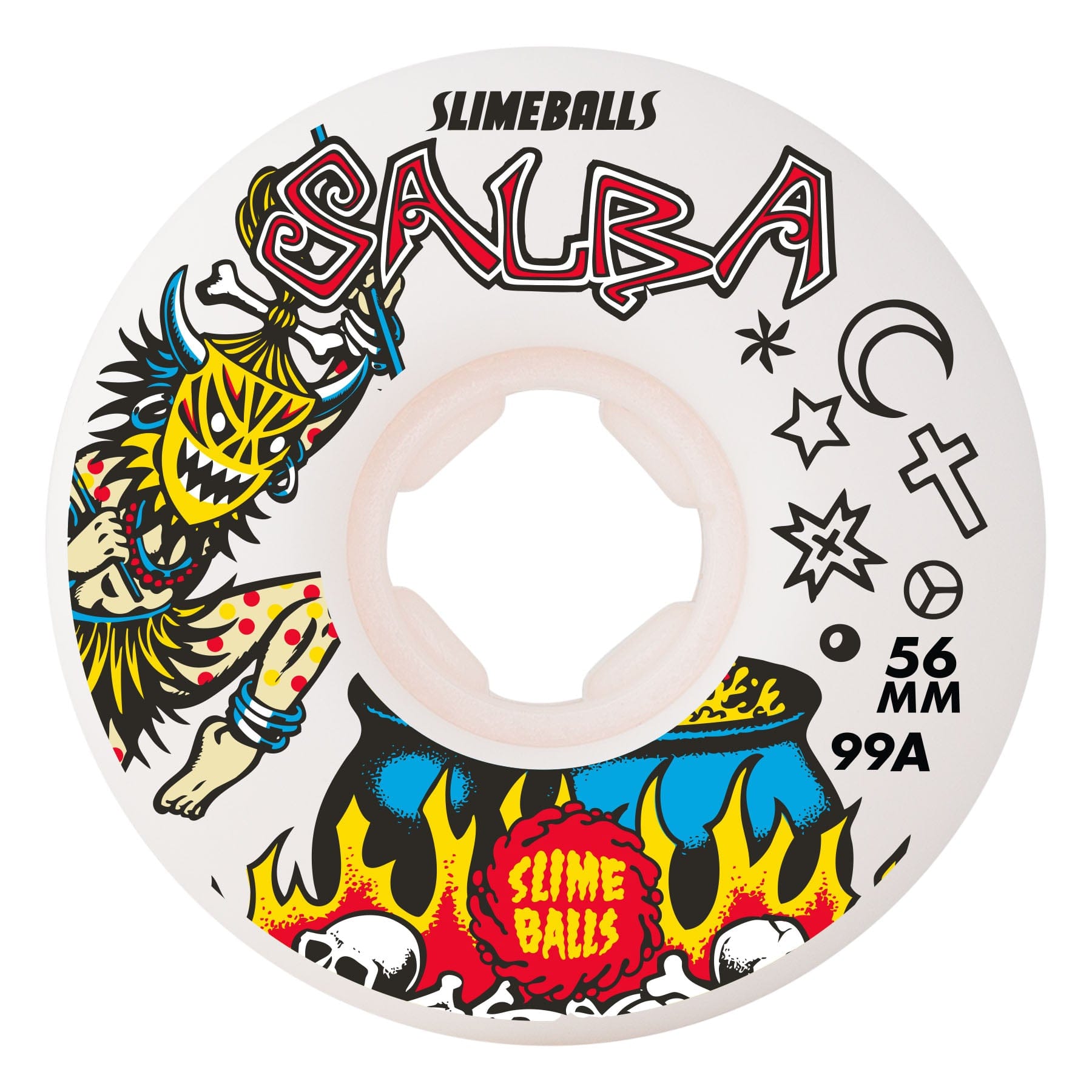 Salba Witch Doctor Skateboard Wheels - main product image