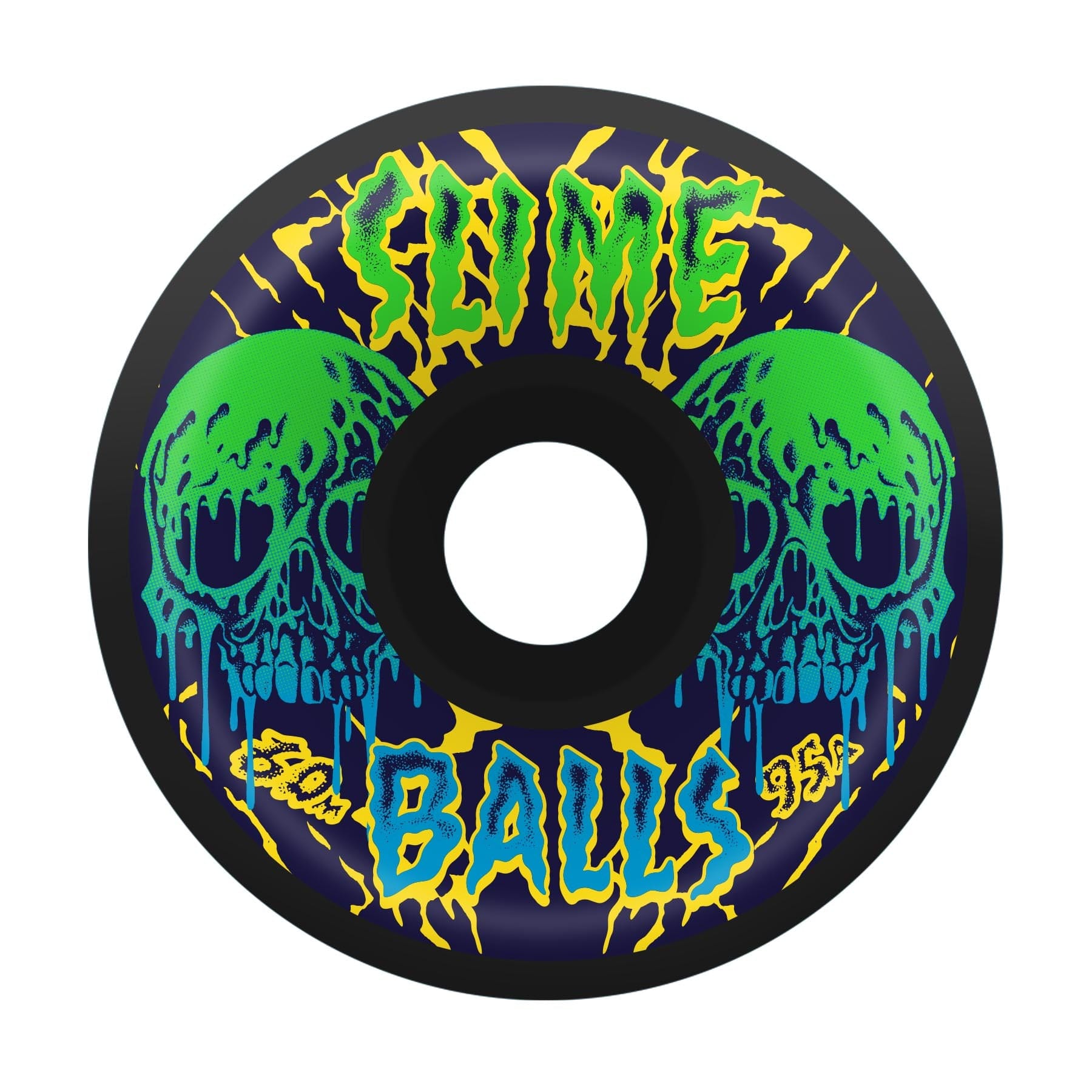 Skull Vomits Skateboard Wheels - main product image