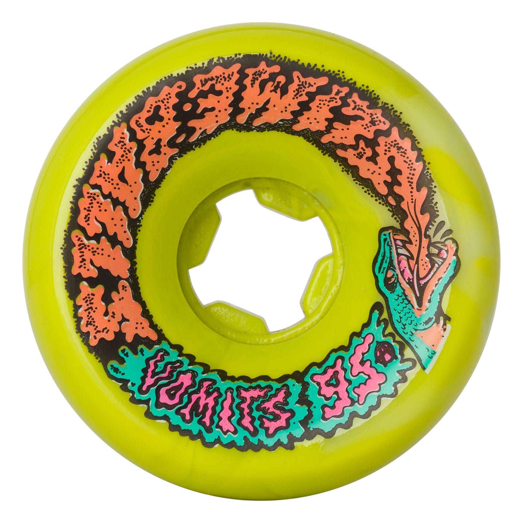 Snake Vomits Swirl Skateboard Wheels - main product image